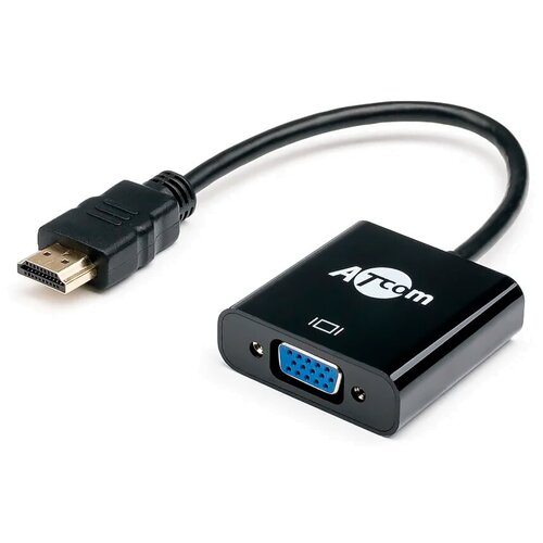 Переходник/адаптер Atcom HDMI - VGA (AT1013), 0.1 м,