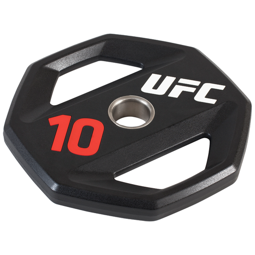 Штанги  Яндекс Маркет Диск UFC Premium Urethane Grip 10 кг черный