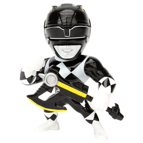 Фигурка металлическая Power Rangers: Black Ranger (10 см)