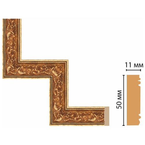 Лепнина Декоративный угловой элемент DECOMASTER 156-1-552