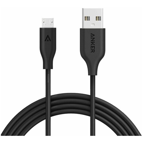 Кабель ANKER PowerLine USB - microUSB (A8134), 3 м, 1 шт.,