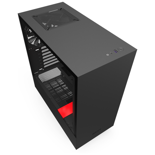   Яндекс Маркет Корпус NZXT H510 Black-Red CA-H510B-BR