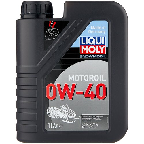 Моторные масла  Беру Синтетическое моторное масло LIQUI MOLY Snowmobil Motoroil 0W-40, 1 л