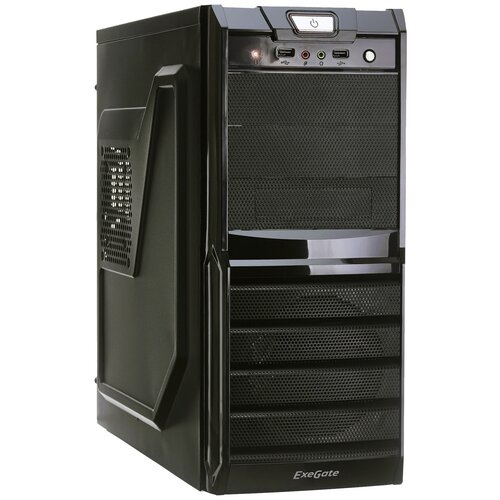 Корпуса Miditower Exegate (xp-329) Black ATX 600W (24+4+6/8пин) (ex2