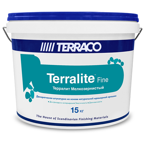 Декоративное покрытие Terraco Terralite Fine (мелкозернистый