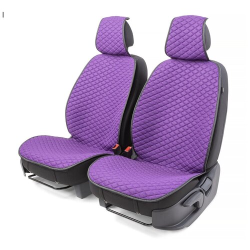 Накидки на передние сиденья Car Performance CUS-1032 VIOLET, 2 шт, fiberflax,