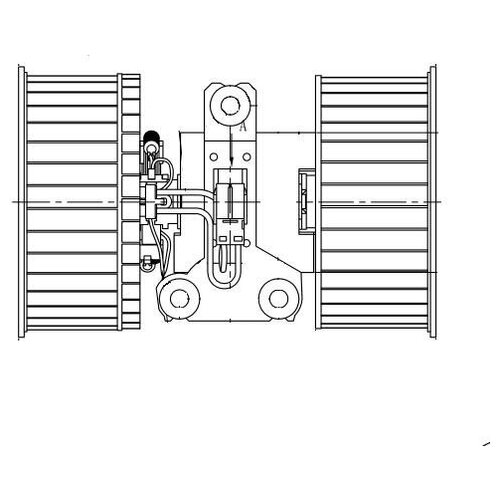  Электровентилятор отопителя для автомобилей X5 (E53) (00/Ran