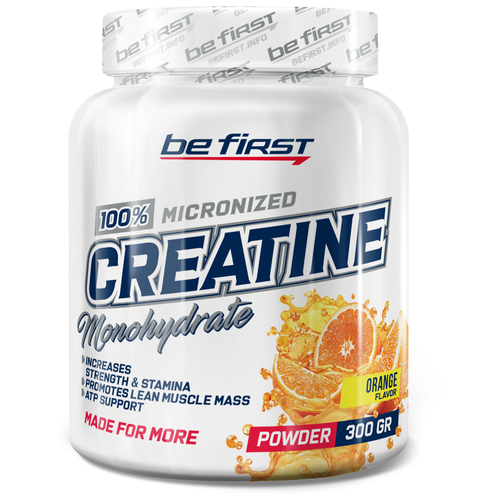  Креатин Be First Micronized Creatine Monohydrate Powder банк