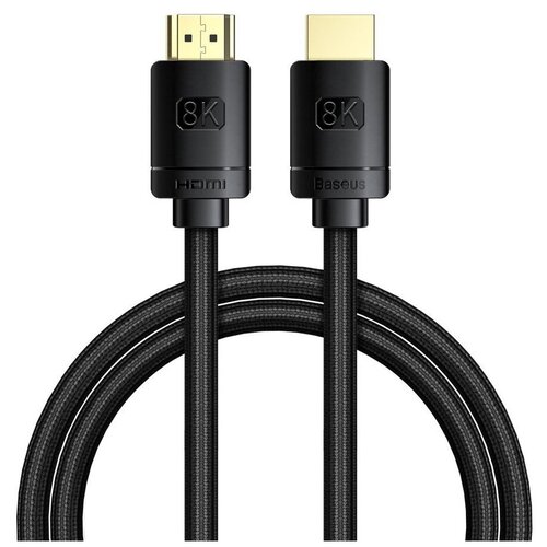 Кабель HDMI BASEUS High Definition, HDMI 8K- HDMI 8K, 2 м, ч