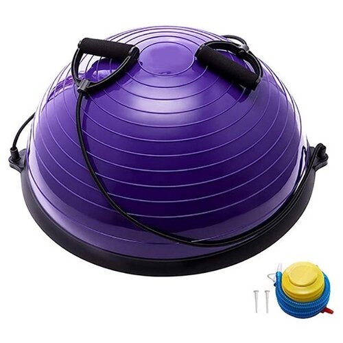 BOSU055-19 Полусфера BOSU гимнастическая, 58см., (фиоле) в к