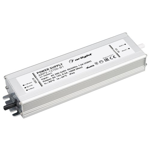 028786 Блок питания ARPV-12100-B1 (12V, 8,3A, 100W) (Arlight