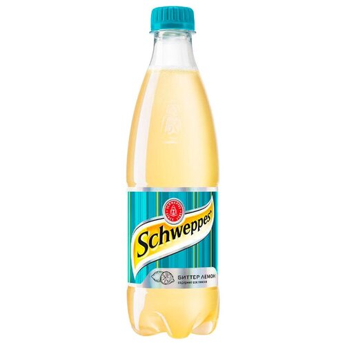 Газированный напиток Schweppes Bitter Lemon, 0.9 л