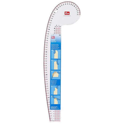 PRYM 611501 Лекало, пройма и окат рукава 52.5 см пластик 535