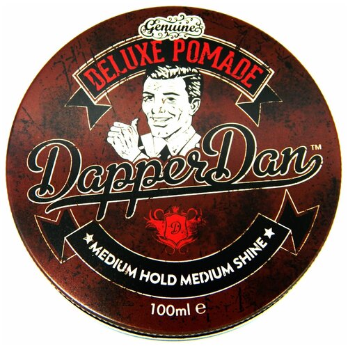 Воск и паста Dapper Dan Помада Deluxe Pomade, средняя фиксация, 100 мл