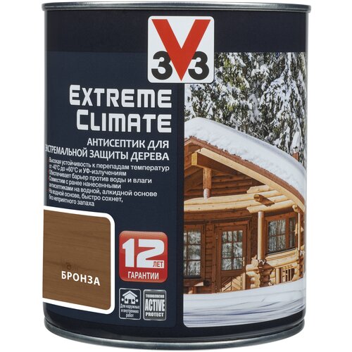 V33 антисептик для экстремальной защиты дерева Extreme Clima