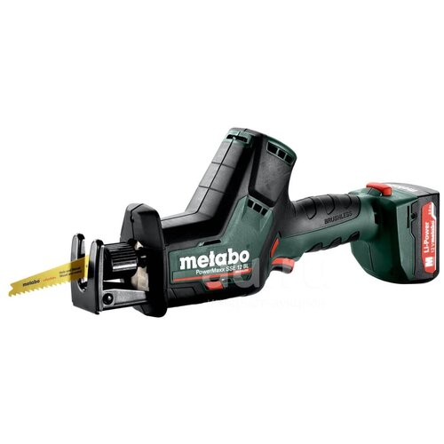  Аккумуляторная пила Metabo PowerMaxx SSE 12 BL , Li-Ion 12В  2А*ч х2