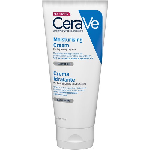 Кремы и масла  Яндекс Маркет CeraVe Крем для лица и тела Moisturising Cream Увлажняющий для сухой и очень