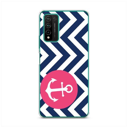 Силиконовый чехол Дельфин в банановой кожуре на Honor 10X 