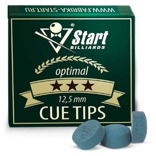 Наклейка для кия Start Billiards Cue Tips optimal 12,5 мм 50