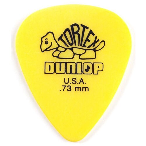 Медиатор DUNLOP 498P.73 Tortex Jazz III XL Yellow