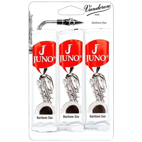 Аксессуары Vandoren Juno 3.0 3-pack (JSR813/3) трости для баритон-саксофона №3.0, 3