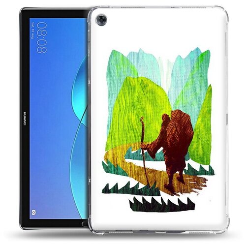 Чехол задняя-панель-накладка-бампер MyPads Лесная тропа для 