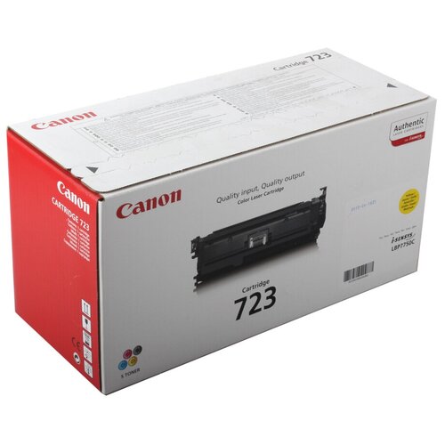 Расходный материал Canon clbp cartridge 723 Y eur 2641B002