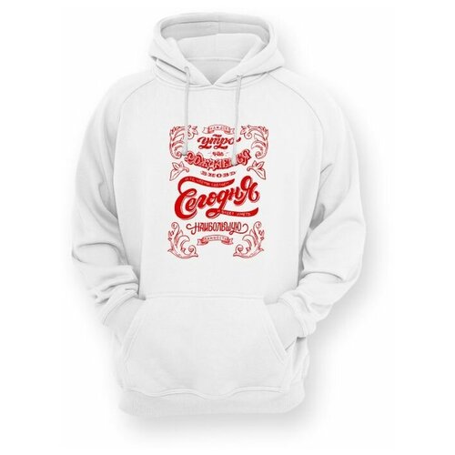 Худи GOODbrelok, размер 30, белый,