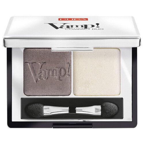   Беру Pupa Тени для век Vamp! Compact Duo 008 cream taupe