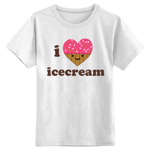 Футболки и майки  Яндекс Маркет i love icecream 1260659 XS белый