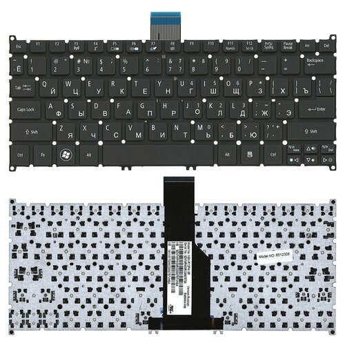Клавиатура для ноутбука Acer V128230BS1 черная