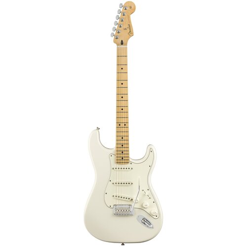 Fender Player Strat MN PWT электрогитара, цвет белый