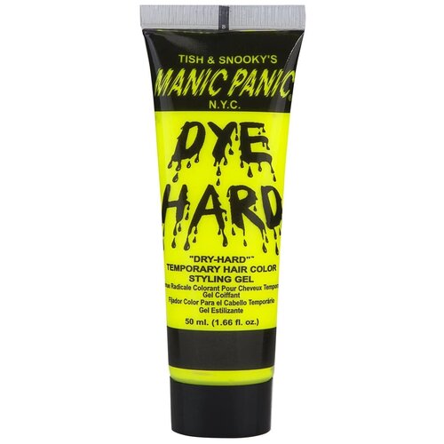 MANIC PANIC Цветной стайлинг гель для волос Dye Hard Electri