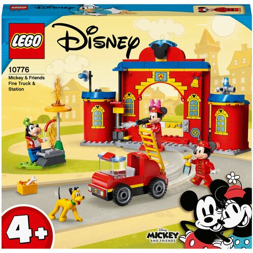 Конструктор LEGO Mickey & Friends 10776 Пожарная часть и машина Микки и его