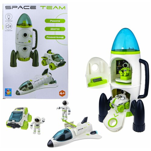 Игровой набор 1 TOY Space Team Космический 4в1 Т21435