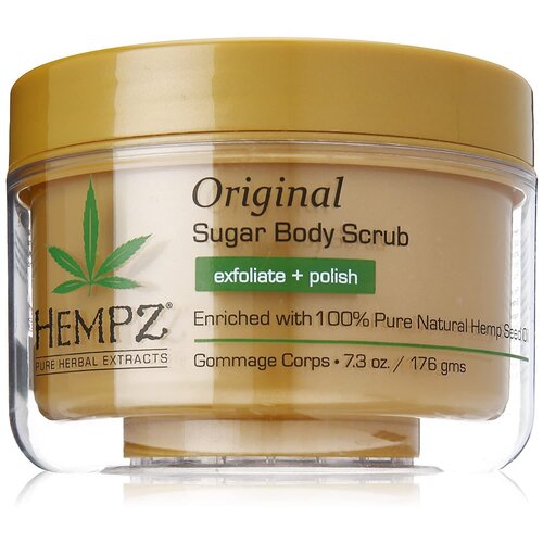 Скрабы и пилинги Hempz Скраб для тела Original Herbal Sugar Body Scrub, 176 мл, 176