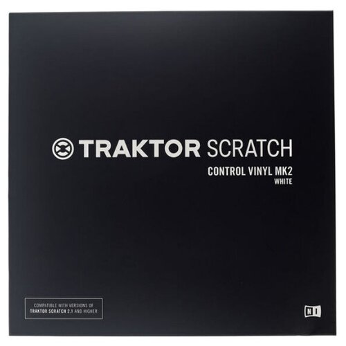 Native Instruments Traktor Scratch Pro Control Vinyl White
