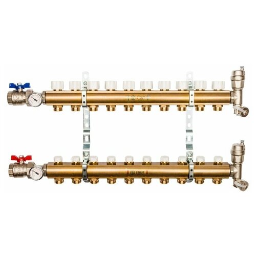 Коллекторная группа STOUT (SMB 0468 000010) 10 отводов 10 1