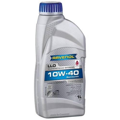 RAVENOL Масло моторное Ravenol Llo SAE, 10W-40, полусинтетич