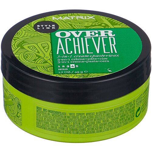 Воск и паста Matrix Крем 3 в 1 Style Link Over Achiever, экстрасильная фиксация, 50 мл, 49 г