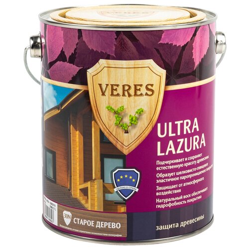 Антисептик Veres Ultra Lazura №19 дуб 2.7л