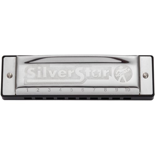 Губная гармошка Hohner Silver Star 504/20 (M50401X) C, черны