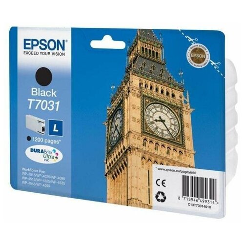 Картридж Epson Black/Черный