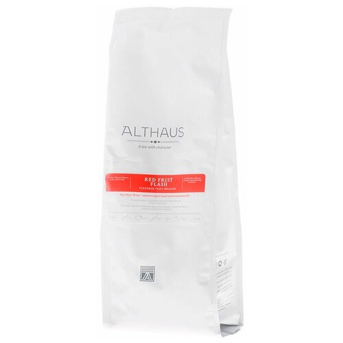 Чай фруктовый Althaus Red Fruit Flash, земляника, бузина, 250 г, 1