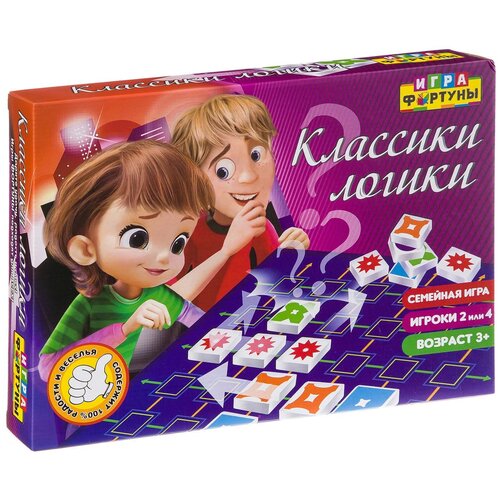 Настольная семейная игра классики логики