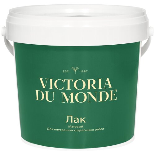  Лак Silk Plaster для шелковой штукатурки Victoria du Monde бесцветный, матовая,