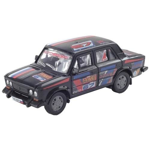 Легковой автомобиль АВТОRus Спорт (191АР), 11.2 см, черный