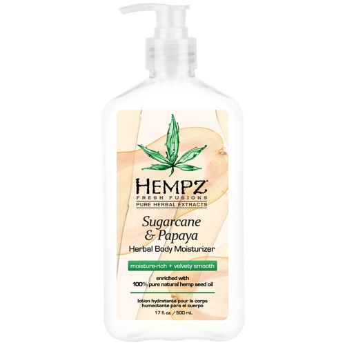 Hempz Молочко для тела Sugarcane & papaya, 500