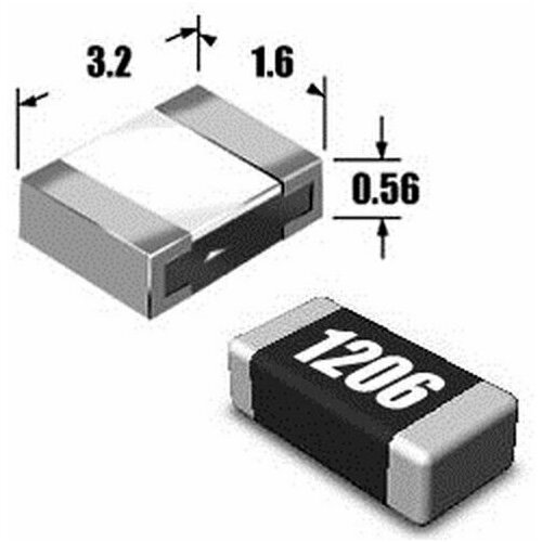 100шт. резистор SMD 1206 430кОм (килоОм), 5%,