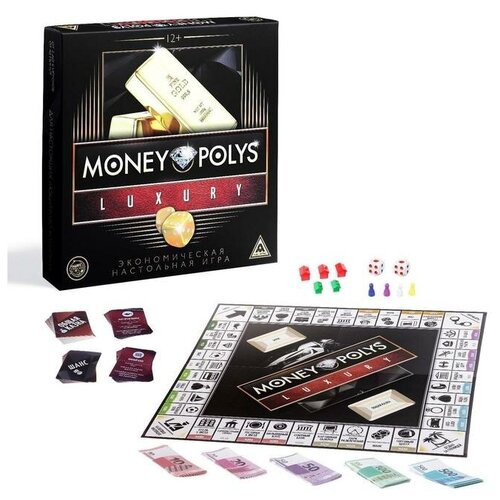 Коврики Экономическая игра ЛАС ИГРАС MONEY POLYS. Luxury,